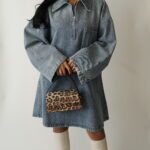 Robe en jeans