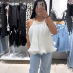 Top à perles