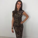 Robe chinoise leopard