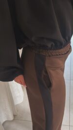 Ensemble jogging marron et noir – Image 3