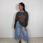 Bermuda denim bleu