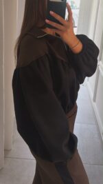 Ensemble jogging marron et noir – Image 6