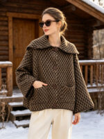 Gilet oversize choco – Image 2